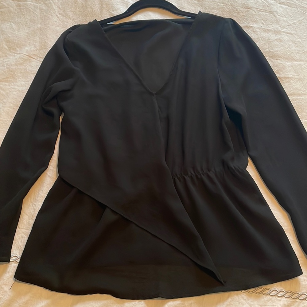 Zara Black Blouse